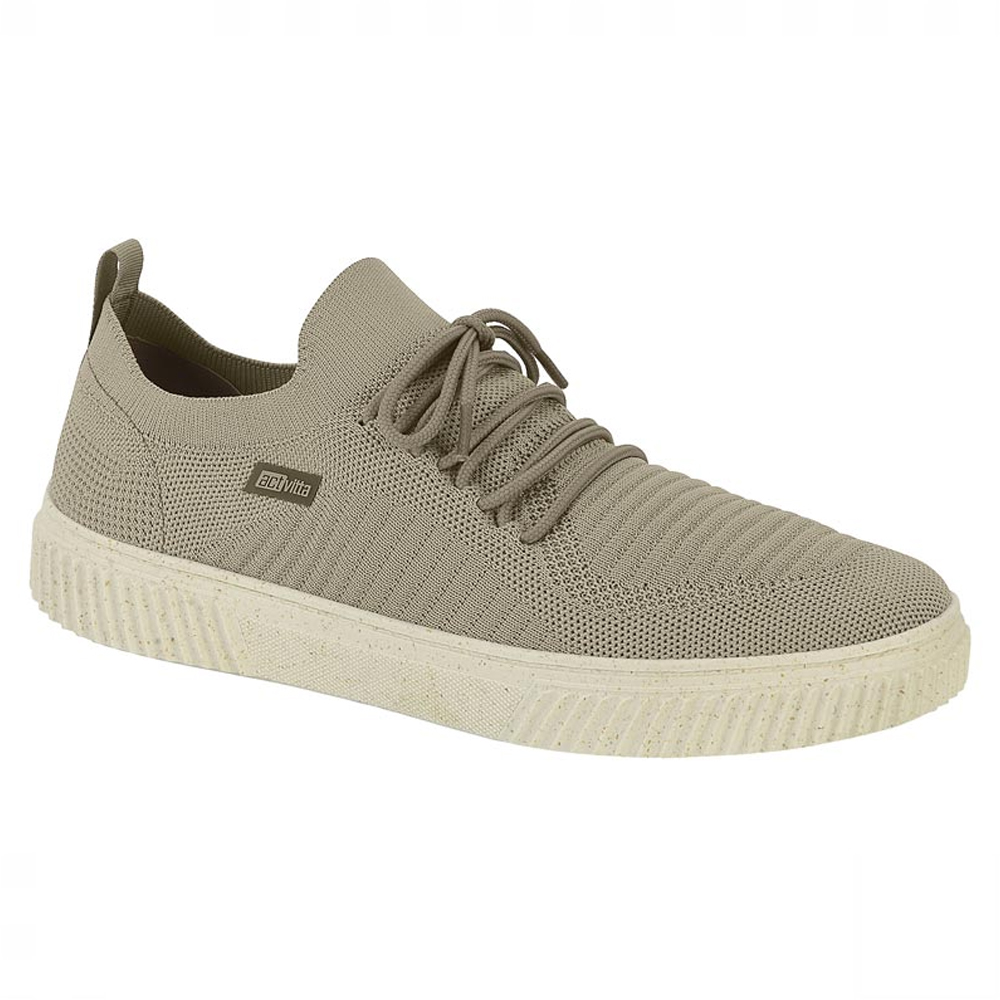 4916.518.23240.93249 Actvitta - Sapato Casual Masculino - Gaspea Knit Sorano - AREIA 1137