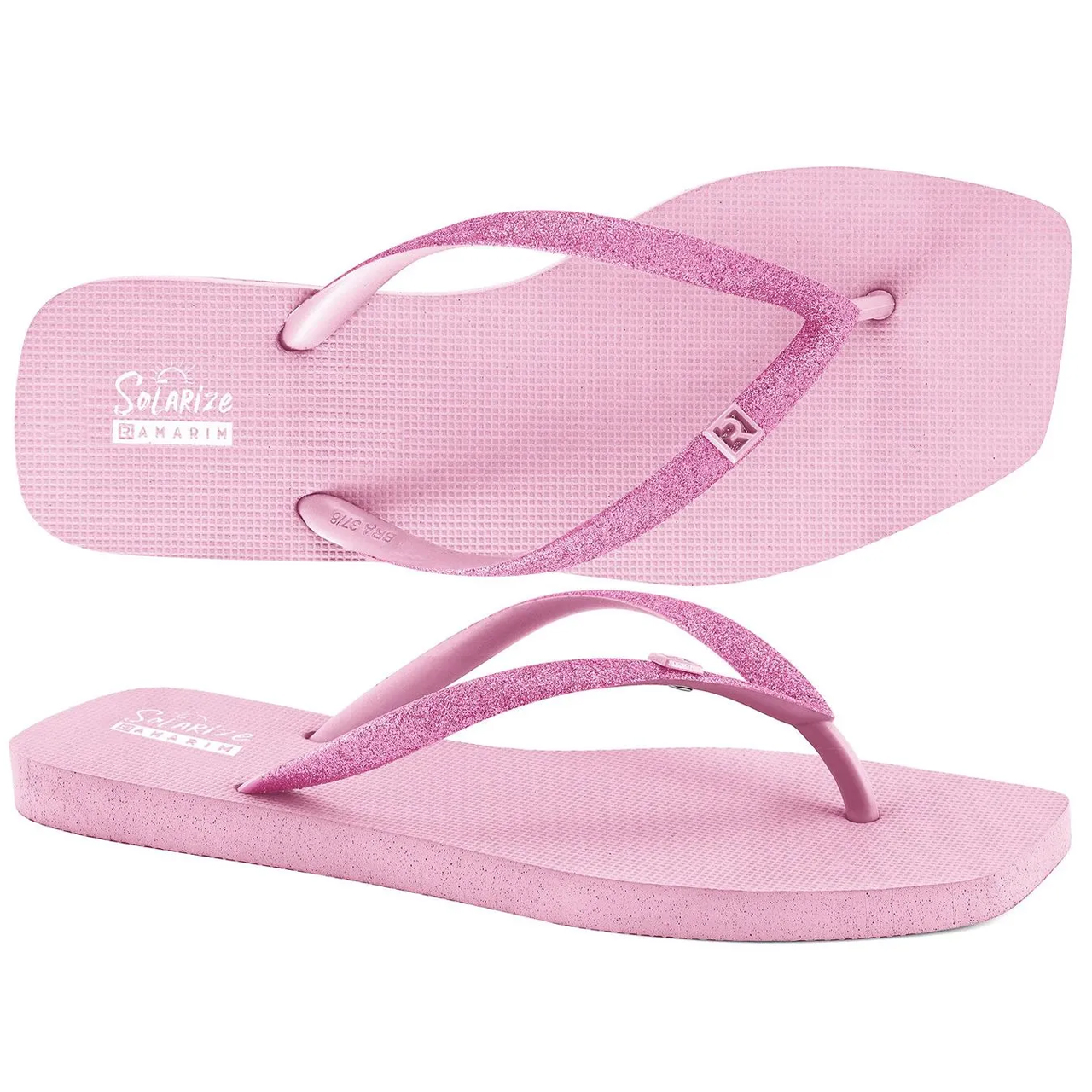 CABEDAL PRONTO CHINELO ROSA 08 * SOLA ROSA 08