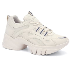 Tênis Feminino Ramarim Sneaker Casual Crystal Blogueira Sola Tratorada Confortável Original