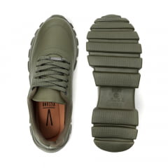 Tênis Vizzano Chunky Dad Sneaker Verde Militar