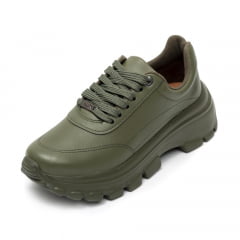 Tênis Vizzano Chunky Dad Sneaker Verde Militar