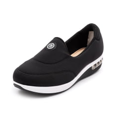 Tênis Feminino Modare Elástico Ultraconforto Slip On Ortopédico